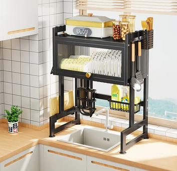 ESCURRIDOR PLATOS COCINA FREGADERO CON GABINETE MULTIFUNCION